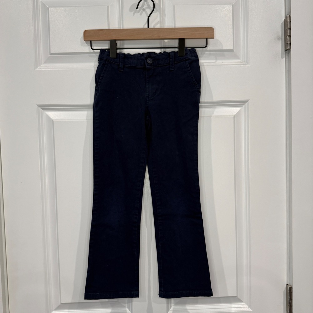 The Childrens Place Kids Navy Blue Chino‎ Pants School Uniform Size 6